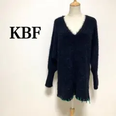◯KBF 近年モデル オーバーサイズ ボアニット ゆったり ブラック