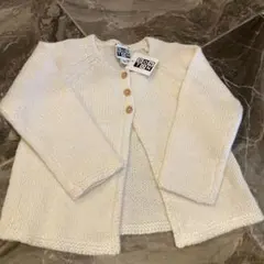 新品タグ付　BONTON ニットカーディガン 18M ラテ