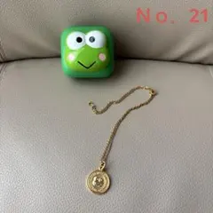 サンリオ けろけろけろっぴ メダルネックレス ケース付き 昭和レトロ