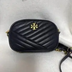 TORY BURCH トリバーチ　キルティングチェーンショルダーバッグ　ブラック