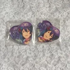 あんスタ　朔間零　とるパカ　ハート缶バッジ あんスタ 朔間零 とるパカ ハート缶バッジ あんスタ 朔間零 ハート