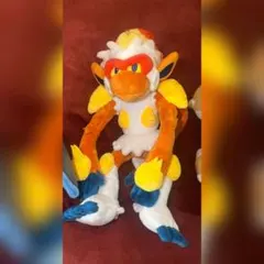 ゴウカザル　ぬいぐるみ Plush Infernape Foldable - Meccha Japan