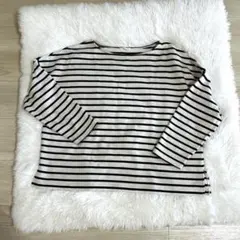 ITEMS URBAN RESEARCH ストライプ五分袖カットソー✨Fサイズ