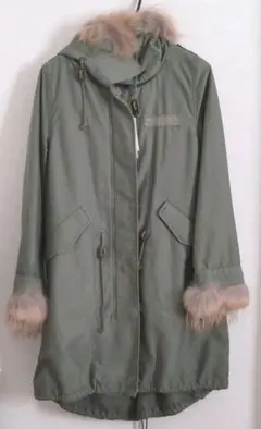 【新品未使用】アダム・エ・ロペ　モッズコート　38 カーキ