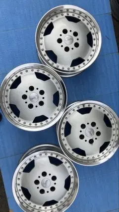 旧車クラウン/セドリック/その他15インチアルミホイール4本セット