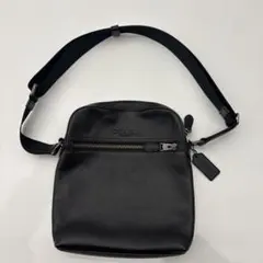 未使用級✨コーチ ヒューストン マップ ショルダーバッグ 上質レザー 