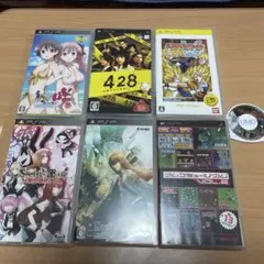 PSP ゲームソフト 6本セット➕1