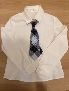 フォーマル 長袖シャツ ネクタイ付き
