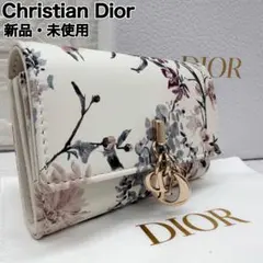 新品・未使用　クリスチャンディオール　2つ折り財布　Dior金具　ミルフィオリのサムネイル