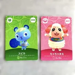 どうぶつの森 amiiboカード スピカ ちゃちゃまる
