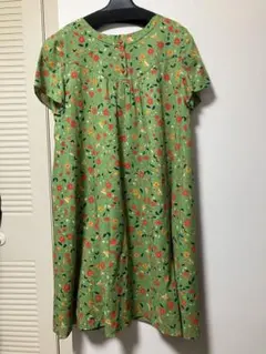 Atsuko Matano マタノアツコ イチゴ柄ルームウェア ワンピース L