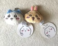 ちいかわ がま口ポーチ　ハチワレ　うさぎ