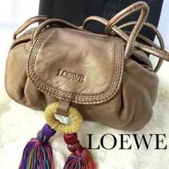 希少✨美品✨ロエベ ショルダーバッグ チェーン 肩掛け レザー デカロゴ 楽天市場】チェーン バッグ（ブランドロエベ）（ショルダーバッグ