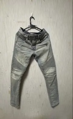 mnml m14 s ストレッチデニムパンツ 28サイズ 淡いグレー