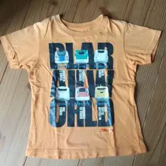 ユニクロ プラレールTシャツ 110cm 色褪せあり トミカ