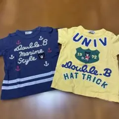 美品！ミキハウス　ダブルビーTシャツ　２枚セット