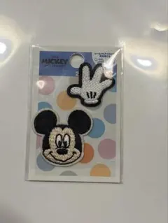 ミッキーマウス シール　アイロン　ワッペン