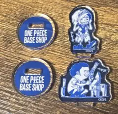 ワンピース ベースショップ アクリルminiフィギュア ドレーク　ベッジ