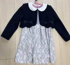 土日限定価格！【anyFAM フォーマル ワンピース＆ボレロ 110】