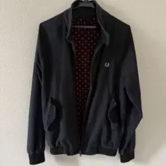 FRED PERRYフレッドペリー ブラック ジップアップジャケット