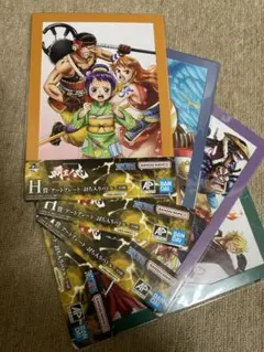 ワンピース アートプレート ４種