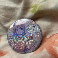 巡音ルカ 39Culture ホログラム缶バッジ キャラクターグッズ