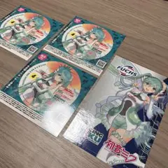 初音ミク　ステッカー4枚セット