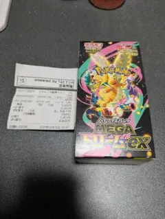 ポケモンカードゲーム　 MEGAドリームEX 1BOX シュリンクなし