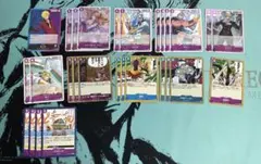 ワンピースカード　青紫サンジ　デッキパーツ