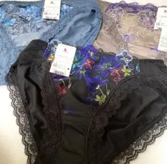 ワコール　レースの綺麗なショーツ　3枚　Lサイズ　③