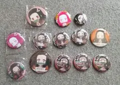 鬼滅の刃 竈門禰豆子 缶バッジ 13点 セット