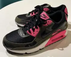 【26.5cm】NIKE AIRMAX90 プレミアム カモフラ/ピンク