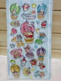 ボンボンドロップシール風♡硬いシール♡クレヨンしんちゃん