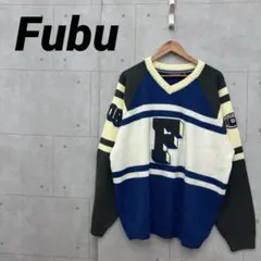 Fubu フブ ニット セーター ワッペン HIPHOP ストリート XLのサムネイル