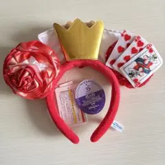 ハートの女王　ディズニー ハロウィン カチューシャ 35th