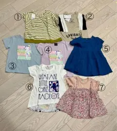 Tシャツ7点セット