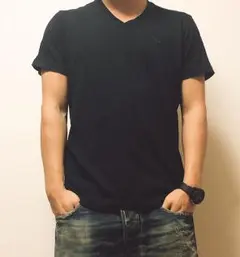 【DIESEL】Tシャツ ブラック Vネック