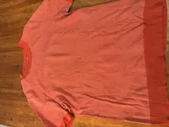 TAKEO KIKUCHI 半袖ニットTシャツ オレンジのサムネイル