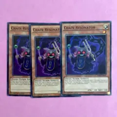 遊戯王 チェーン・リゾネーター 3枚セット　英語　1st