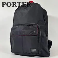 美品 ポーター リュックサック ILS エルファイン A4可 ナイロン ブラック
