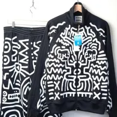 アディダス ジェレミースコット キースへリング ジャージ セットアップ