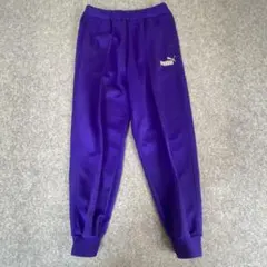 90s PUMA プーマ ジャージパンツ カジュアル 刺繍ロゴ 古着