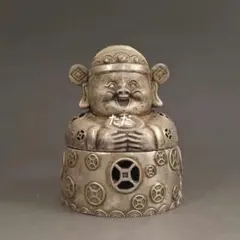 九谷焼 大黒天 置物 金彩 縁起物 商売繁盛 インテリア 骨董 - メルカリ