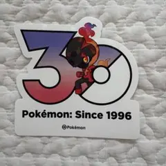 カルボウ　韓国限定　30周年　ステッカー　ポケモン