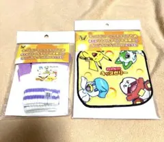 「大正製薬　リポビタン×ポケットモンスター　手袋＆ミニタオルハンカチ　未開封品」