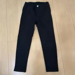 GU 裏起毛　黒パンツ サイズ110