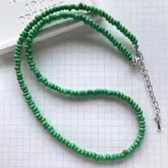 2点　ビーズネックレス　ハンドメイド