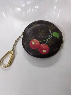 ルイ・ヴィトン 　ポルトモネ・ロンモノグラムチェリー