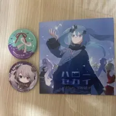 映画 プロセカ 入場特典 CD ハローセカイ セガラッキーくじ 缶バッジ