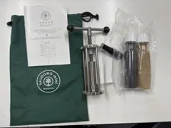 SHIBORO-mini 家庭用油しぼり機 手動式 付属品ありのサムネイル